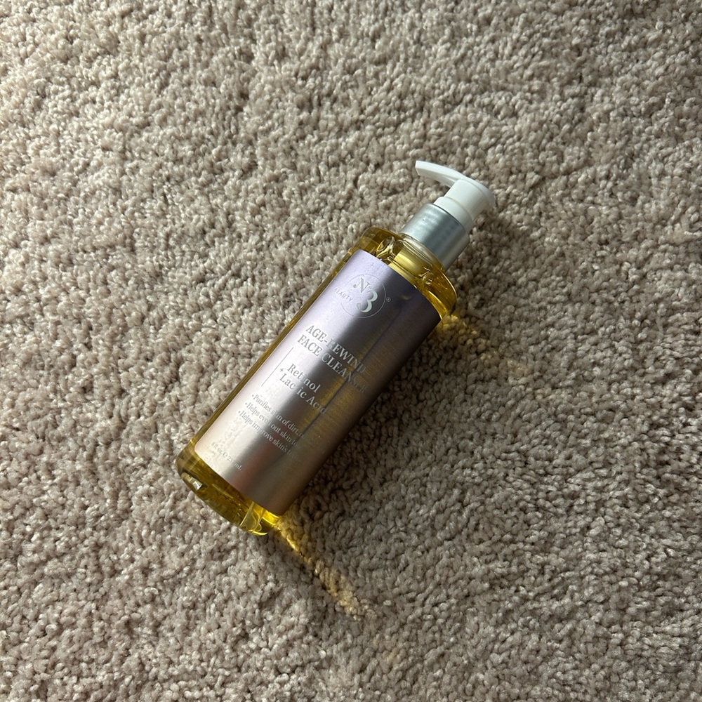 Retinol face cleanser +3 sunscreen samples